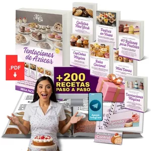 RECETAS DE REPOSTERÍA TENTACIONES DE AZÚCAR 