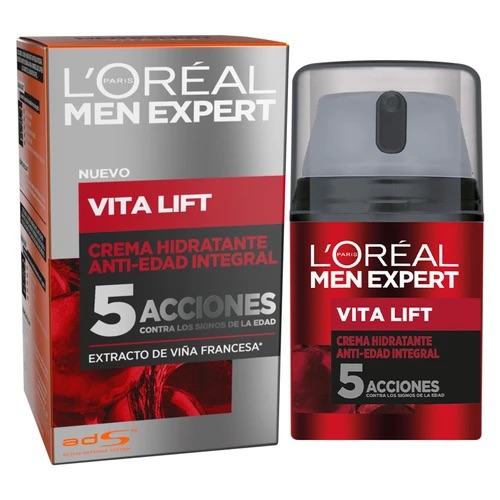 Crema Hidratante L’Oréal Men Expert Vita Lift 5 Acciones (50 ml) 