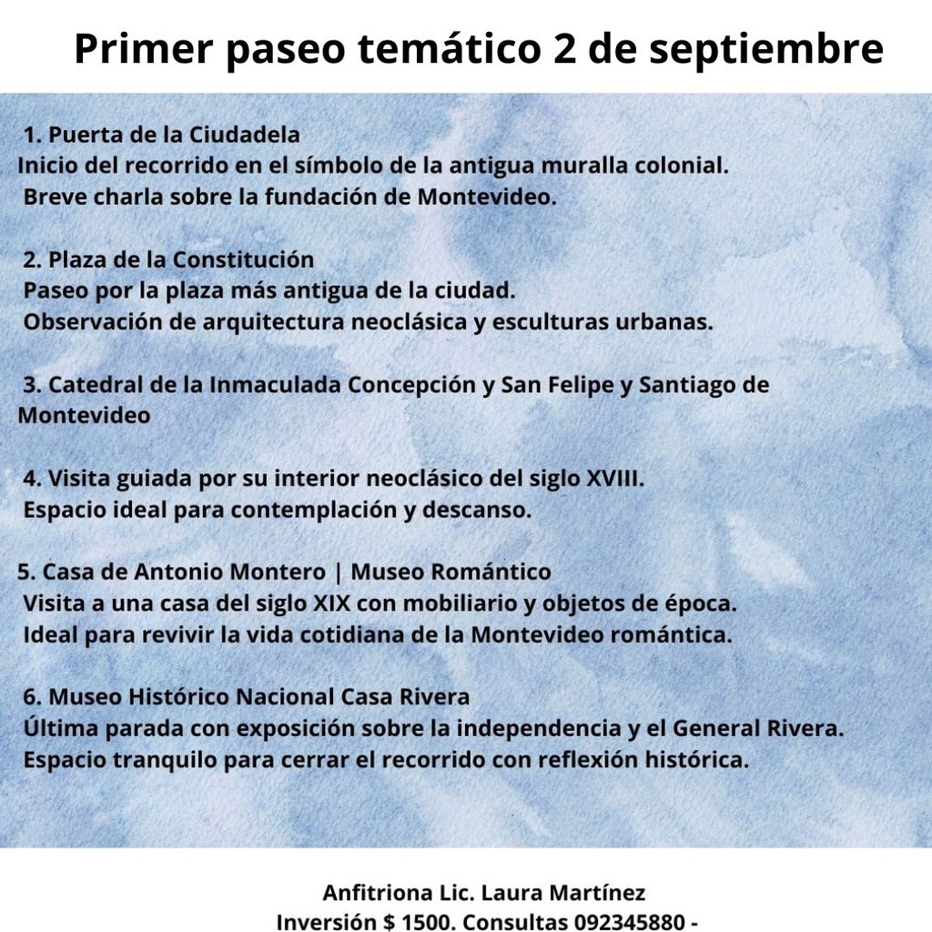 Paseo temático por la Ciudad Vieja 