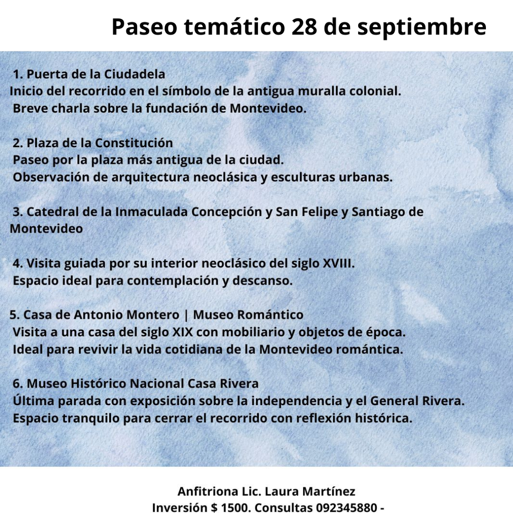 Paseo 28 de septiembre para personas mayores d 60 años